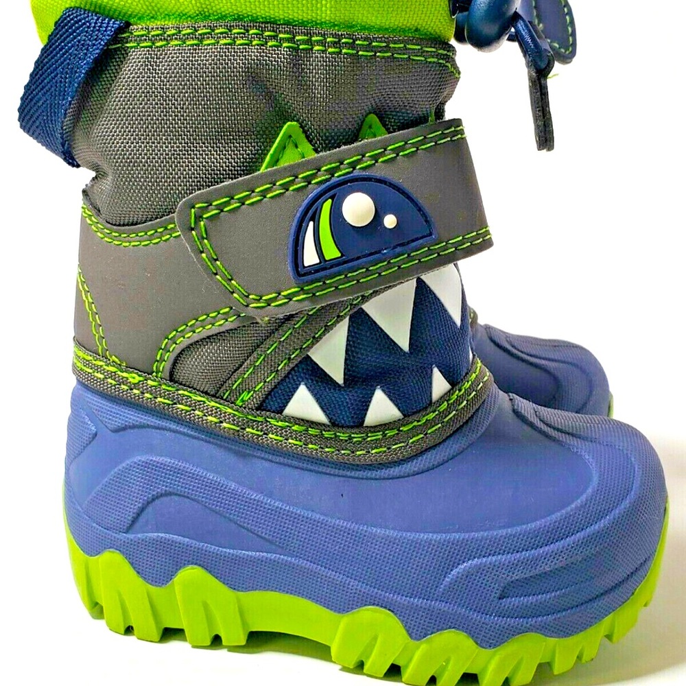 Cat & Jack Bernardo Wolf Snow Boots - Toddler (8C)